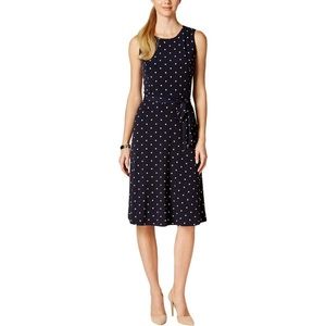 Charter Club | Polka Dot | Midi Dress | Small